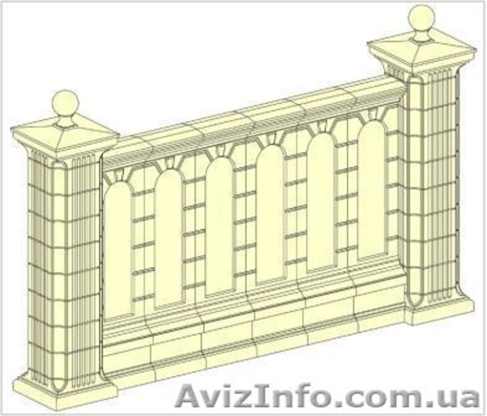 Межколонные секции, забор Политеп продам - <ro>Изображение</ro><ru>Изображение</ru> #1, <ru>Объявление</ru> #321613