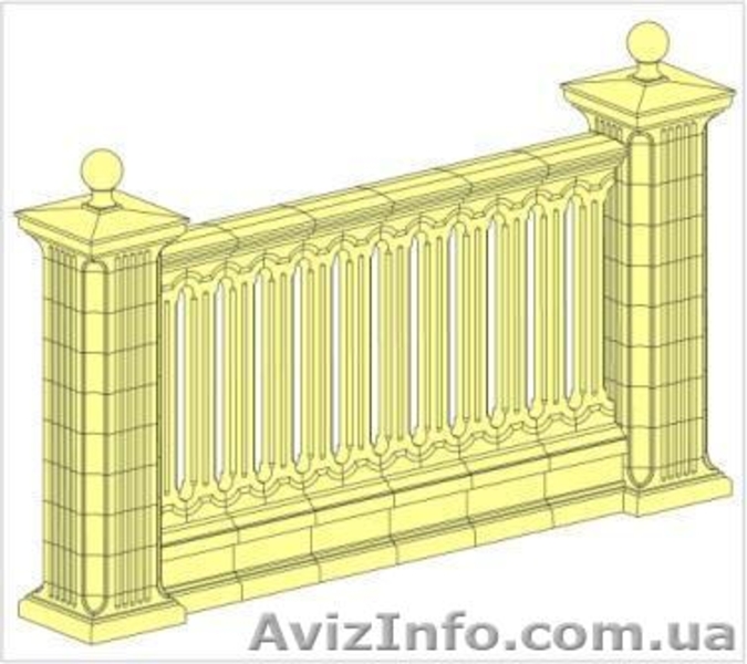 Межколонные секции, забор Политеп продам - <ro>Изображение</ro><ru>Изображение</ru> #2, <ru>Объявление</ru> #321613