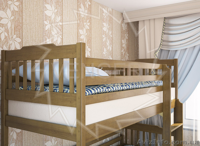 Двухъярусная кровать "Ева" - <ro>Изображение</ro><ru>Изображение</ru> #3, <ru>Объявление</ru> #319053