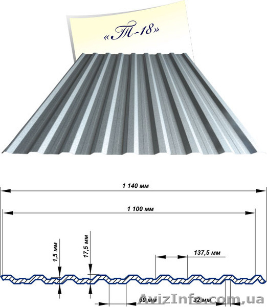 МЕТАЛОЧЕРЕПИЦА - МЕТАЛИЧЕСКИЙ ВОДОСТОК - ПРОФНАСТИЛ  ОТ ЗАВОДА ПРОИЗВОДИТЕЛЯ. - <ro>Изображение</ro><ru>Изображение</ru> #8, <ru>Объявление</ru> #388473