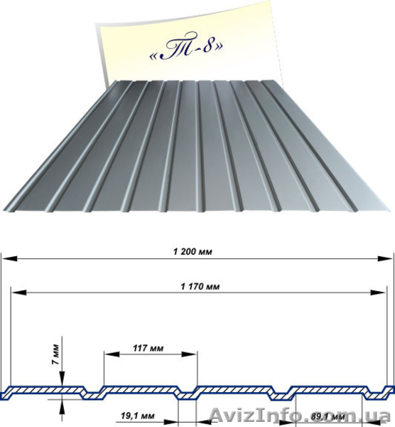 МЕТАЛОЧЕРЕПИЦА - МЕТАЛИЧЕСКИЙ ВОДОСТОК - ПРОФНАСТИЛ  ОТ ЗАВОДА ПРОИЗВОДИТЕЛЯ. - <ro>Изображение</ro><ru>Изображение</ru> #5, <ru>Объявление</ru> #388473