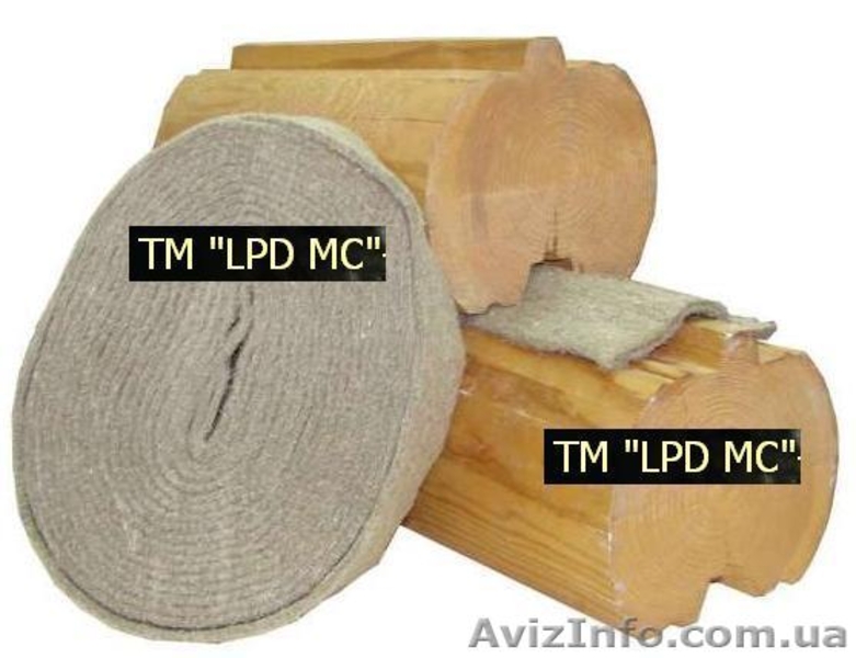  Межвенцовый утеплитель джутовый утеплитель, межвенцовый утеплитель натуральный  - <ro>Изображение</ro><ru>Изображение</ru> #1, <ru>Объявление</ru> #457956