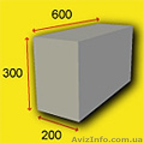 Донецкий пенобетонный завод. Пеноблок 60х30х20см. и 60х30х10см. - <ro>Изображение</ro><ru>Изображение</ru> #3, <ru>Объявление</ru> #596024