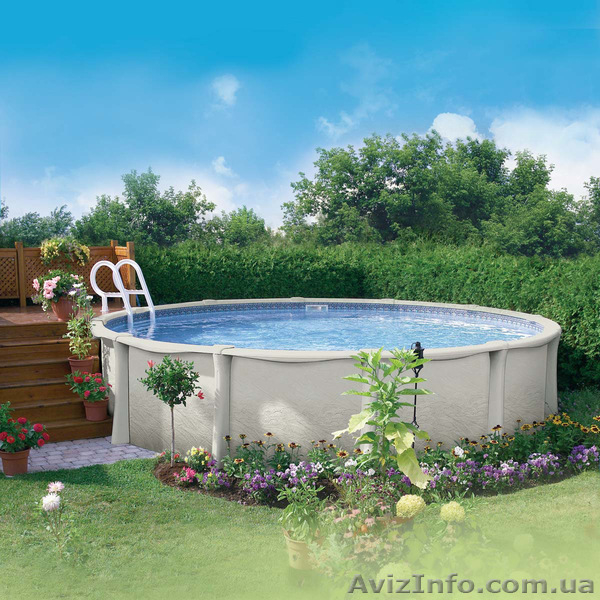 Морозоустойчивые сборные наземные каркасные бассейны Atlantic Pools - <ro>Изображение</ro><ru>Изображение</ru> #1, <ru>Объявление</ru> #564210