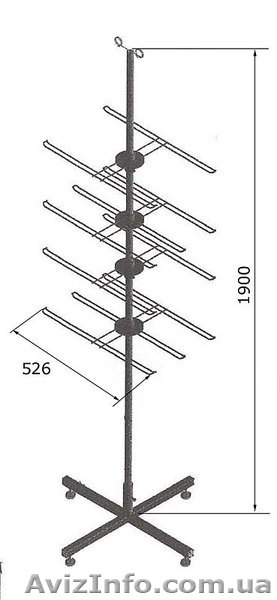 Торговое оборудование, стойки для пакетов. - <ro>Изображение</ro><ru>Изображение</ru> #3, <ru>Объявление</ru> #652034