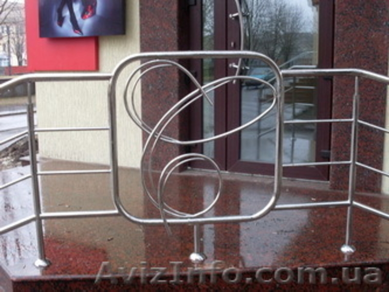 Ограждения, отбойники, элементы декора из нержавеющей стали. - <ro>Изображение</ro><ru>Изображение</ru> #1, <ru>Объявление</ru> #685035