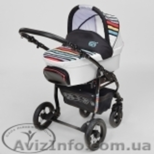 2 в 1 Коляска Dada Paradiso Group ﻿Etno Black - <ro>Изображение</ro><ru>Изображение</ru> #2, <ru>Объявление</ru> #735069