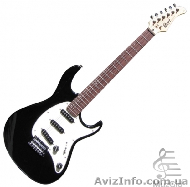 Cort G200 bk+ процессор Zoom G1 + AC адаптер+чехол+подставка!    - <ro>Изображение</ro><ru>Изображение</ru> #1, <ru>Объявление</ru> #752141