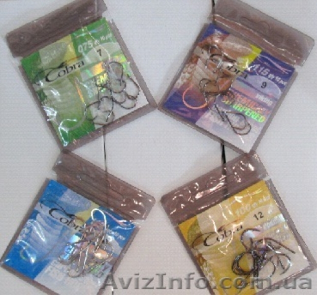 Продам рыболовные крючки Winner, cobra, Siran - <ro>Изображение</ro><ru>Изображение</ru> #1, <ru>Объявление</ru> #772670