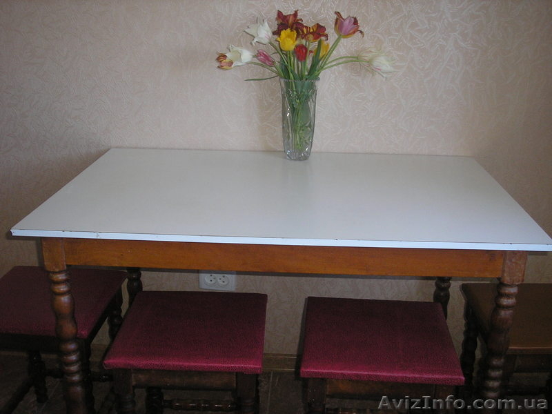 Продам стол и стулья Б/У Румыния: - <ro>Изображение</ro><ru>Изображение</ru> #2, <ru>Объявление</ru> #768704