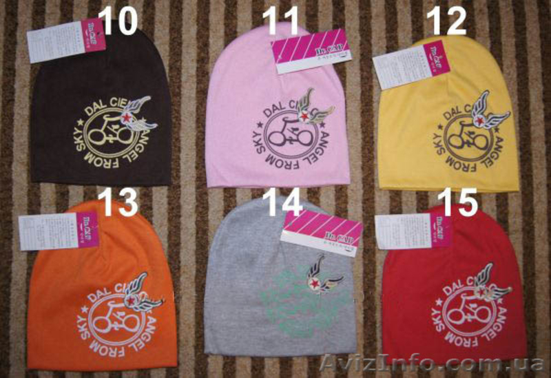 Шапочки с аппликациями, большой выбор. - <ro>Изображение</ro><ru>Изображение</ru> #4, <ru>Объявление</ru> #785252