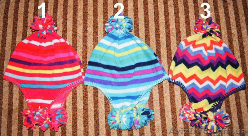 Красивые флисовые шапочки - <ro>Изображение</ro><ru>Изображение</ru> #3, <ru>Объявление</ru> #785247