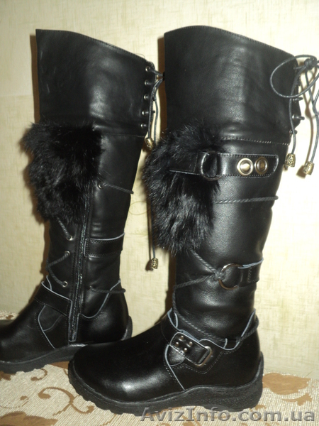 Сапожки подростковые на девочку - <ro>Изображение</ro><ru>Изображение</ru> #3, <ru>Объявление</ru> #835659