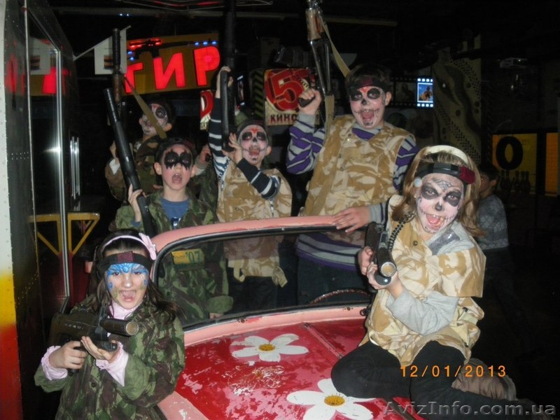 Детские дни рождения, корпоративы, лазертаг, праздники в стиле милитари - <ro>Изображение</ro><ru>Изображение</ru> #2, <ru>Объявление</ru> #870575