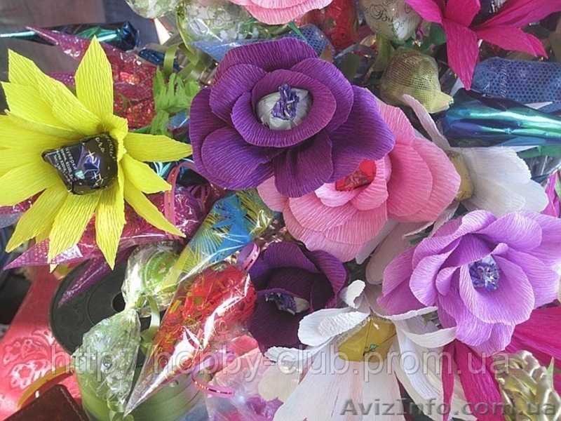 Букет из конфет. Мастер-класс.  - <ro>Изображение</ro><ru>Изображение</ru> #2, <ru>Объявление</ru> #853478