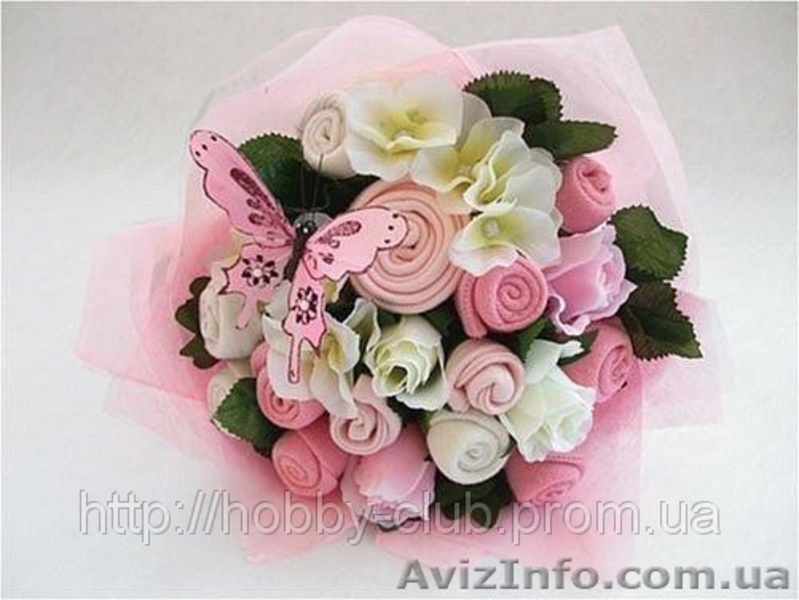 Букет из одежды. Мастер-класс.  - <ro>Изображение</ro><ru>Изображение</ru> #2, <ru>Объявление</ru> #853479