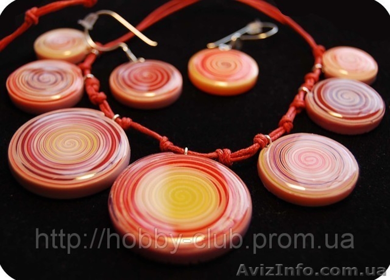 Украшения из полимерной глины. Мастер-класс.  - <ro>Изображение</ro><ru>Изображение</ru> #1, <ru>Объявление</ru> #853509