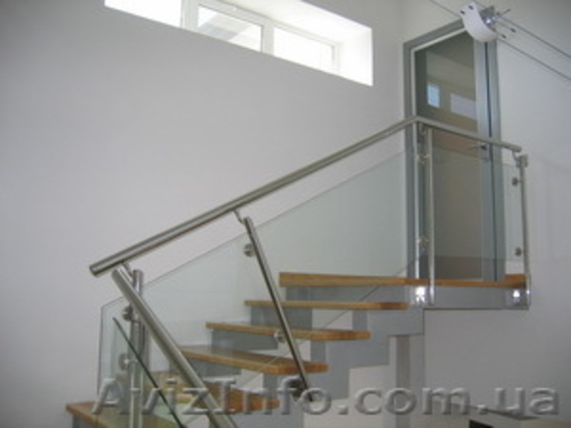 Лестницы и ограждения из нержавеющей стали и закаленного стекла. - <ro>Изображение</ro><ru>Изображение</ru> #2, <ru>Объявление</ru> #857358