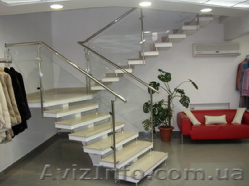 Лестницы и ограждения из нержавеющей стали и закаленного стекла. - <ro>Изображение</ro><ru>Изображение</ru> #3, <ru>Объявление</ru> #857358