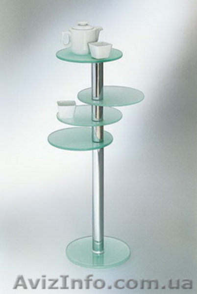 Столы, столешницы, подставки, полки из закаленного стекла. - <ro>Изображение</ro><ru>Изображение</ru> #4, <ru>Объявление</ru> #857360