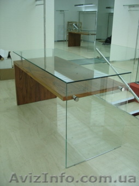 Столы, столешницы, подставки, полки из закаленного стекла. - <ro>Изображение</ro><ru>Изображение</ru> #7, <ru>Объявление</ru> #857360