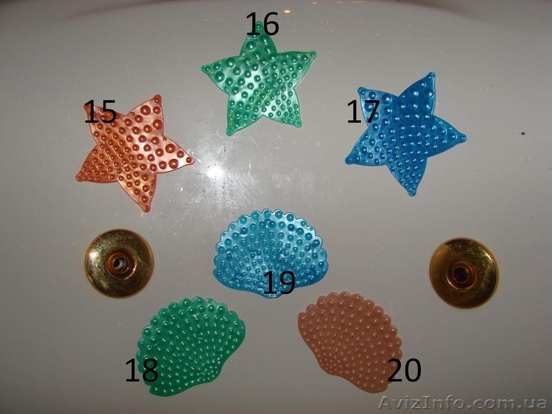 Антискользящие мини-коврики на присосках в ванную комнату - <ro>Изображение</ro><ru>Изображение</ru> #3, <ru>Объявление</ru> #837262