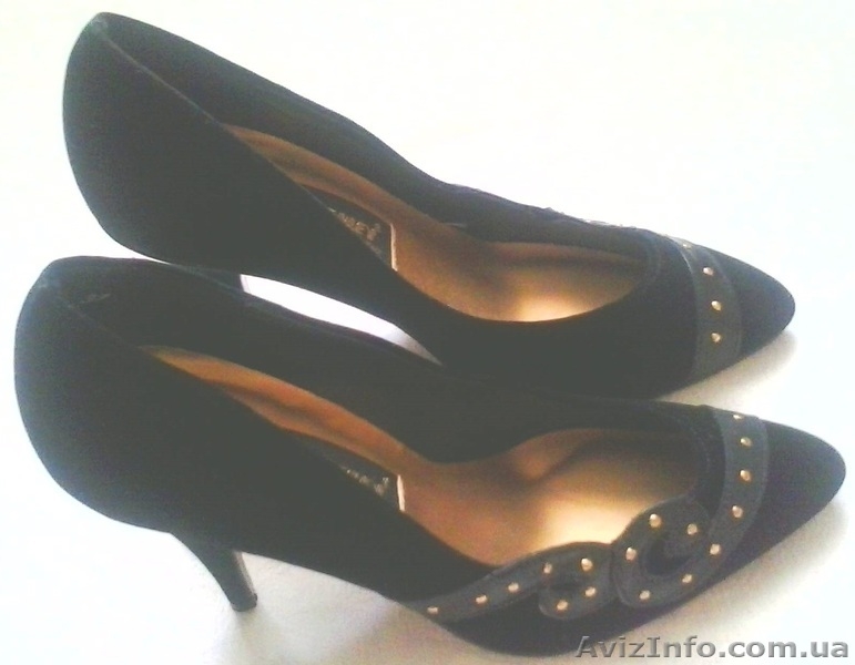 Туфли женские кожа замшевая, новые, производство Италия, размер 37 - <ro>Изображение</ro><ru>Изображение</ru> #2, <ru>Объявление</ru> #911478