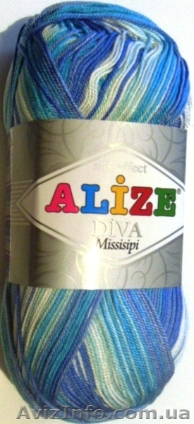 Секционная пряжа Diva Missisipi от Alize - <ro>Изображение</ro><ru>Изображение</ru> #1, <ru>Объявление</ru> #908137