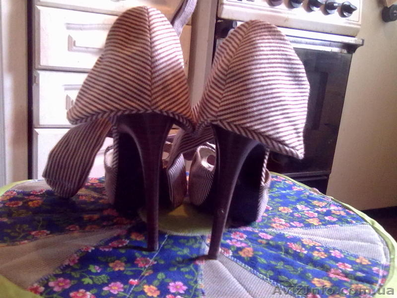 Туфли,каблук 12 сантиметров.тканевые. - <ro>Изображение</ro><ru>Изображение</ru> #3, <ru>Объявление</ru> #951321