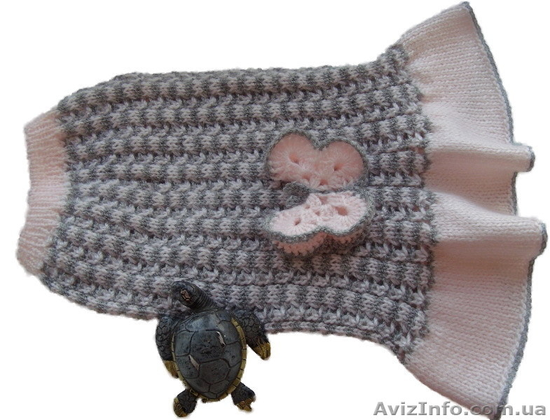 Одежда животным свяжу платье Бабочка - <ro>Изображение</ro><ru>Изображение</ru> #2, <ru>Объявление</ru> #938687