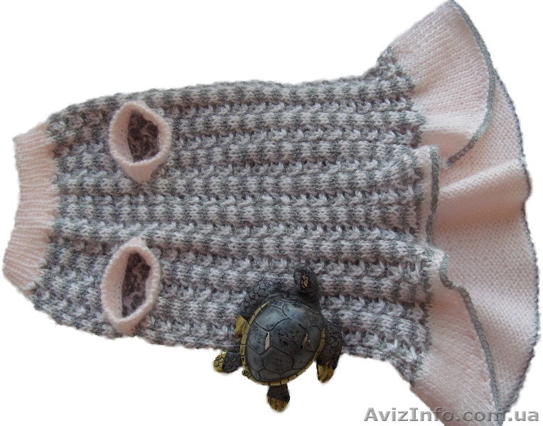 Одежда животным свяжу платье Бабочка - <ro>Изображение</ro><ru>Изображение</ru> #3, <ru>Объявление</ru> #938687