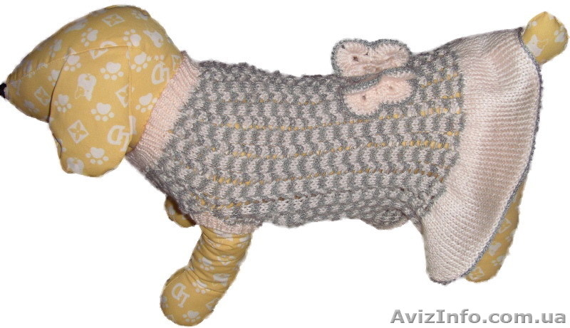 Одежда животным свяжу платье Бабочка - <ro>Изображение</ro><ru>Изображение</ru> #5, <ru>Объявление</ru> #938687