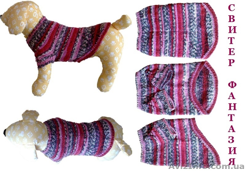Одежда животным свитер Фантазия  - <ro>Изображение</ro><ru>Изображение</ru> #6, <ru>Объявление</ru> #938698