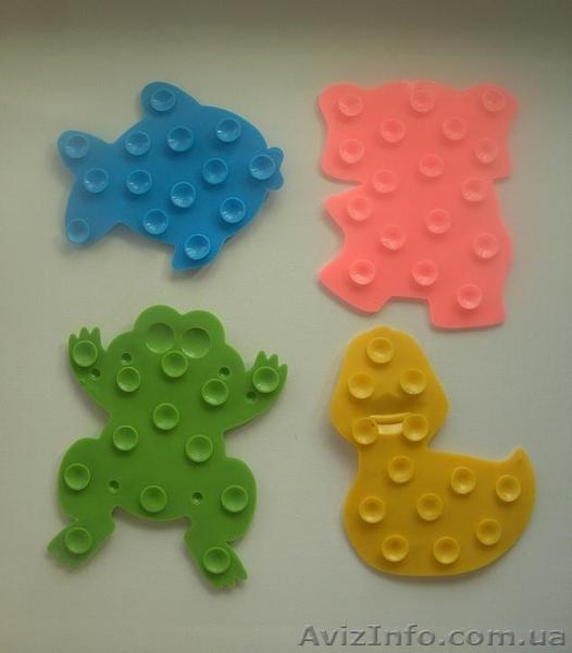 Антискользящие мини-коврики на присосках в ванную комнату - <ro>Изображение</ro><ru>Изображение</ru> #5, <ru>Объявление</ru> #837262