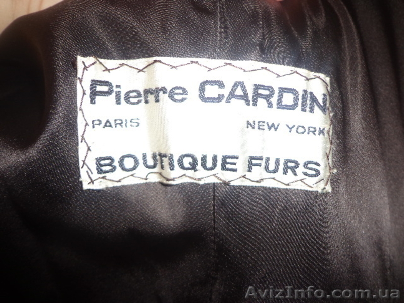 дизайнерcкий норковый плащ от Пьерpа Кардена - <ro>Изображение</ro><ru>Изображение</ru> #2, <ru>Объявление</ru> #961860