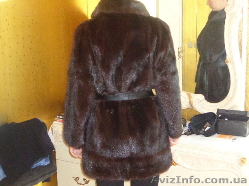 коричневый норковый п/шубок - <ro>Изображение</ro><ru>Изображение</ru> #2, <ru>Объявление</ru> #961850