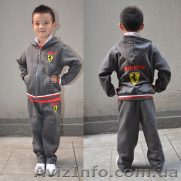 Брендовый спортивный костюм Ferrari для мальчиков - <ro>Изображение</ro><ru>Изображение</ru> #4, <ru>Объявление</ru> #975674