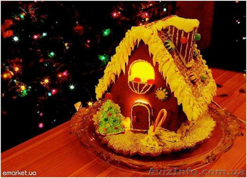 Пряничный домик в подарок на Новый год или Рождество партнерам,коллегам,друзьям - <ro>Изображение</ro><ru>Изображение</ru> #2, <ru>Объявление</ru> #976007