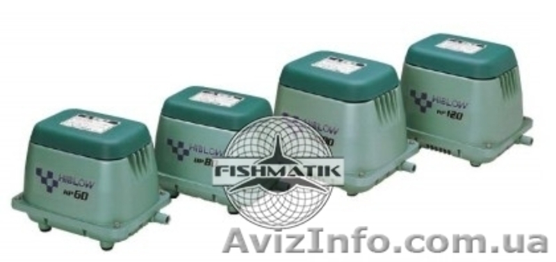 Компрессор Hiblow HP-80 для очистных сооружений, септиков, УЗВ - <ro>Изображение</ro><ru>Изображение</ru> #2, <ru>Объявление</ru> #978822