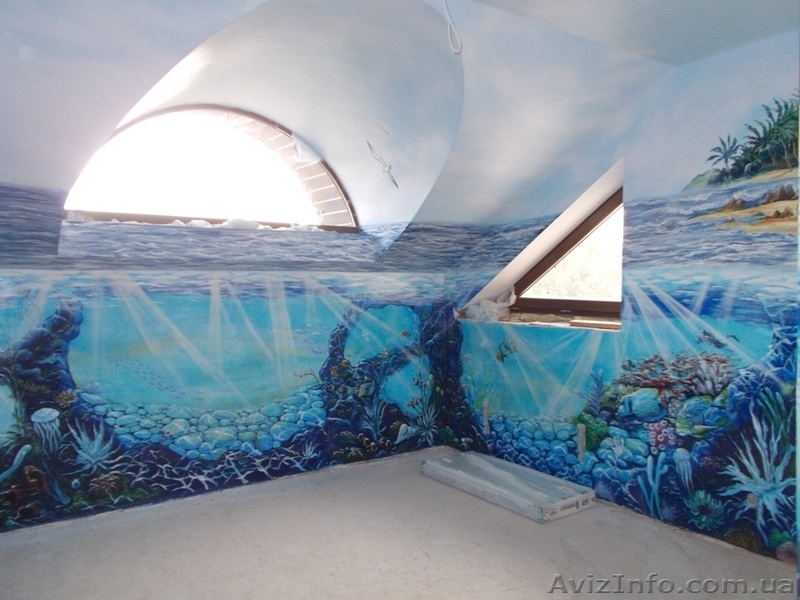 Элитная художественная роспись стен - <ro>Изображение</ro><ru>Изображение</ru> #1, <ru>Объявление</ru> #1019064