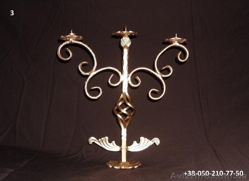 Кованые подсвечники. - <ro>Изображение</ro><ru>Изображение</ru> #2, <ru>Объявление</ru> #1022587