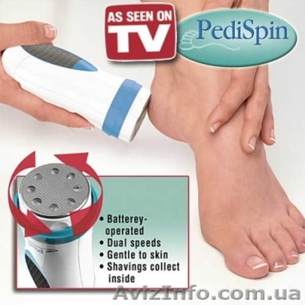 Прибор для домашнего педикюра Pedi Spin - педи спин. - <ro>Изображение</ro><ru>Изображение</ru> #1, <ru>Объявление</ru> #1062674