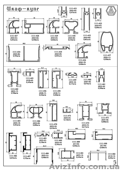 Алюминиевый профил для шкафов-купе - <ro>Изображение</ro><ru>Изображение</ru> #2, <ru>Объявление</ru> #1058959