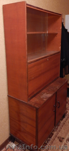 Шкаф - секретер из натурального дерева, для прихожей, гостиной - <ro>Изображение</ro><ru>Изображение</ru> #1, <ru>Объявление</ru> #1077906