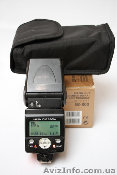 Продается фотовспышка Nikor SB 800 - <ro>Изображение</ro><ru>Изображение</ru> #3, <ru>Объявление</ru> #1075459