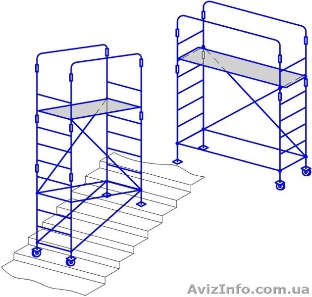 Миниподмости передвижные (1,75х0,60) для ремонтных работ - <ro>Изображение</ro><ru>Изображение</ru> #1, <ru>Объявление</ru> #1071890