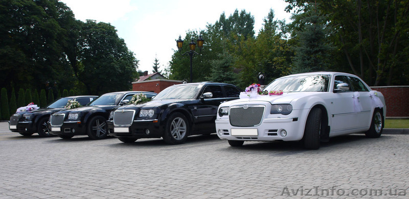 Автомобиль на свадьбу Крайслер 300с БЕЛЫЙ ЧЕРНЫЙ - <ro>Изображение</ro><ru>Изображение</ru> #1, <ru>Объявление</ru> #1109009