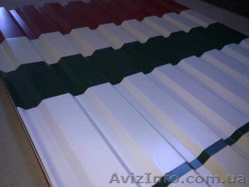 Профнастил, металлопрофиль в асортименте. Цена 230 грн. лист. - <ro>Изображение</ro><ru>Изображение</ru> #1, <ru>Объявление</ru> #1235693