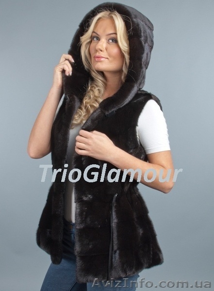Жилетки из меха норки. БОЛЬШОЙ Выбор, ЛУЧШИЕ ЦЕНЫ - <ro>Изображение</ro><ru>Изображение</ru> #4, <ru>Объявление</ru> #1354556