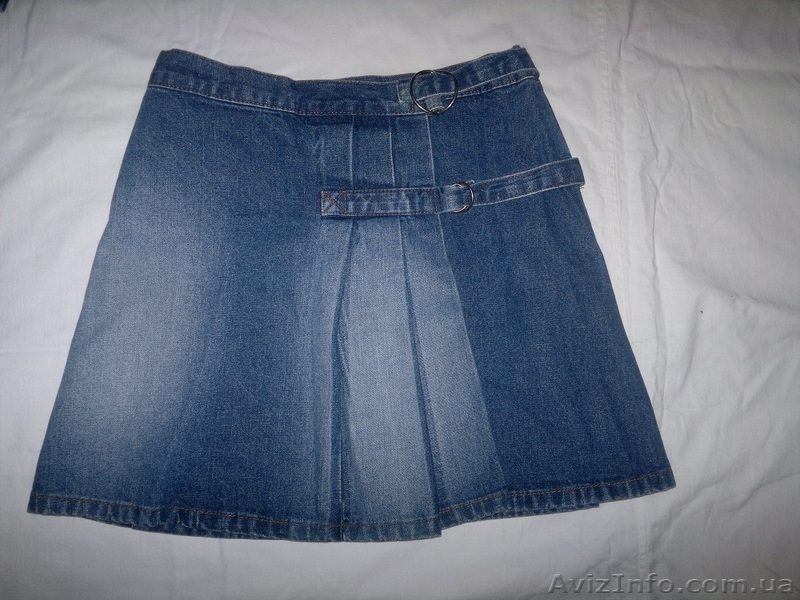 Юбка джинсовая с запАхом, р-р 42-44 - <ro>Изображение</ro><ru>Изображение</ru> #1, <ru>Объявление</ru> #1373377